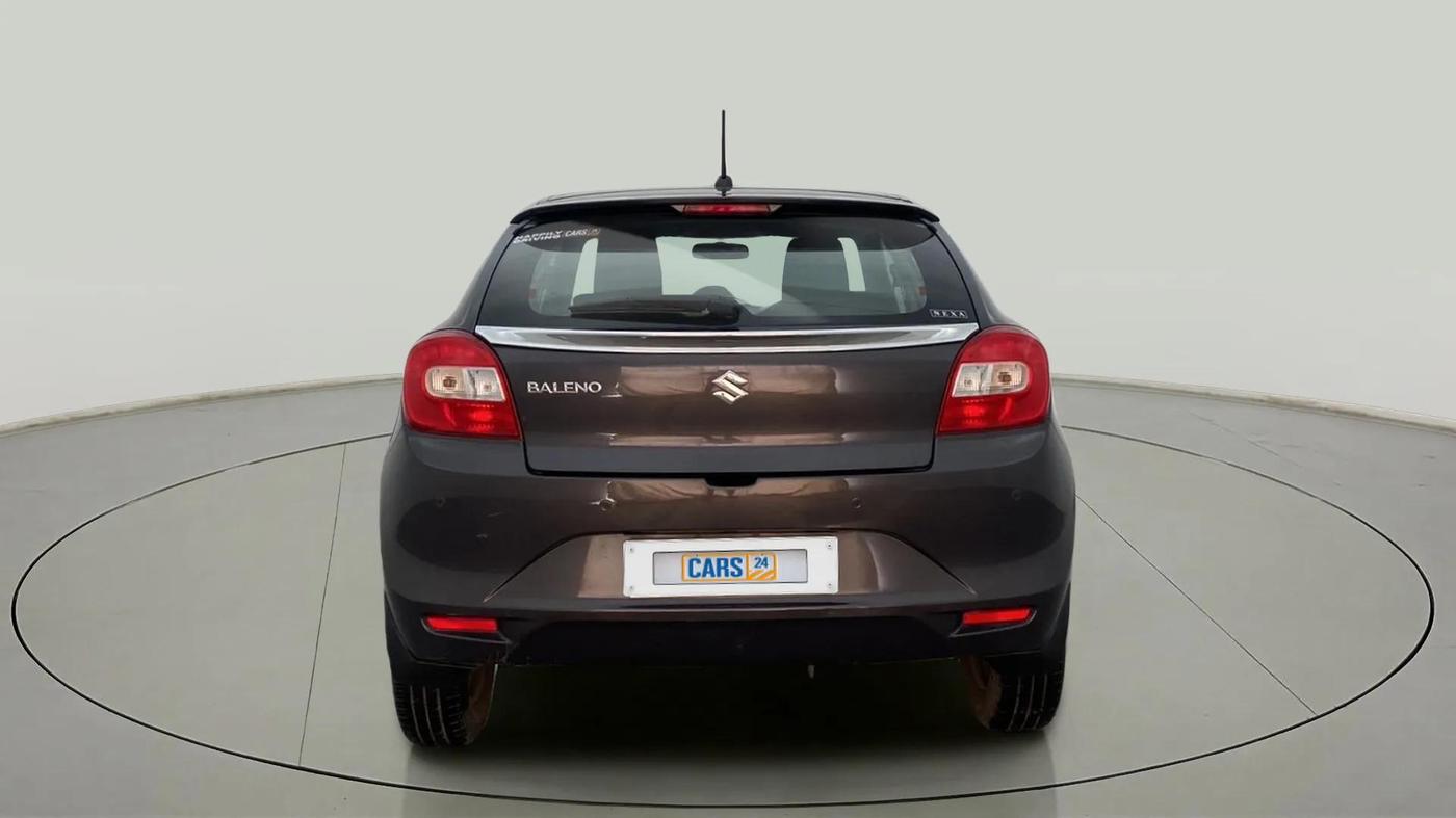 2017 Maruti Baleno DELTA PETROL 1.2, Petrol, Manual, 38,083 km, Back/Rear
