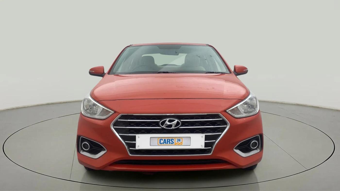 2018 Hyundai Verna 1.4 EX PETROL, Petrol, Manual, 42,758 km, Front