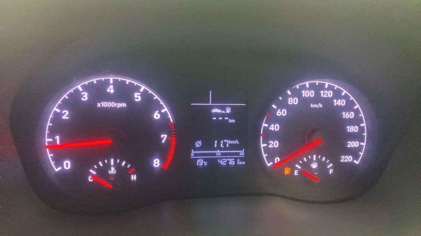 2018 Hyundai Verna 1.4 EX PETROL, Petrol, Manual, 42,758 km, Odometer Image