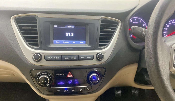 2018 Hyundai Verna 1.4 EX PETROL, Petrol, Manual, 42,758 km, Air Conditioner