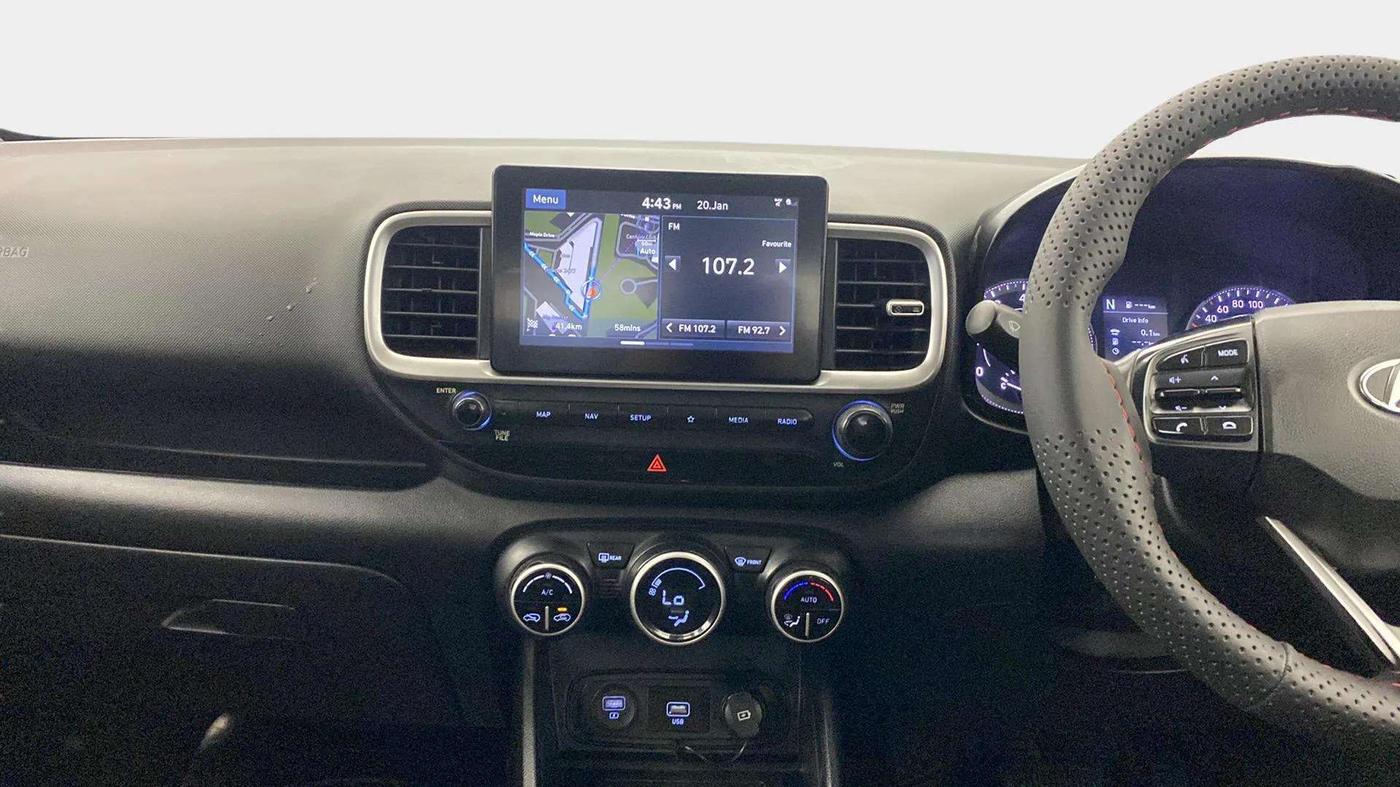 2019 Hyundai VENUE SX PLUS 1.0 TURBO DCT, Petrol, Automatic, 73,671 km, Air Conditioner