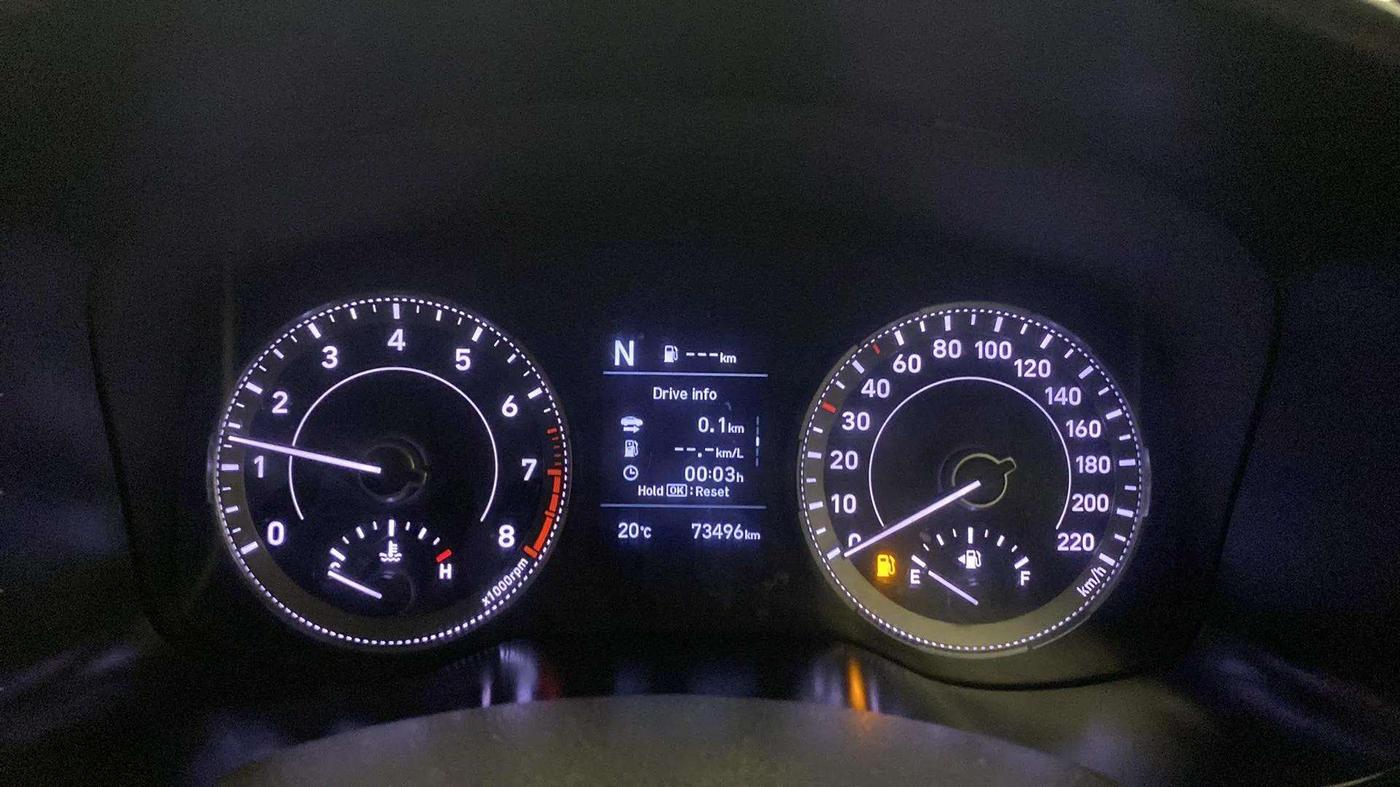 2019 Hyundai VENUE SX PLUS 1.0 TURBO DCT, Petrol, Automatic, 73,671 km, Odometer Image