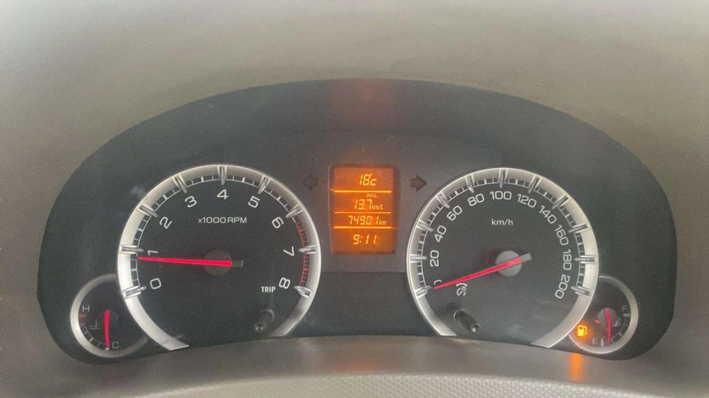 2016 Maruti Ertiga ZXI, Petrol, Manual, 74,903 km, Odometer Image