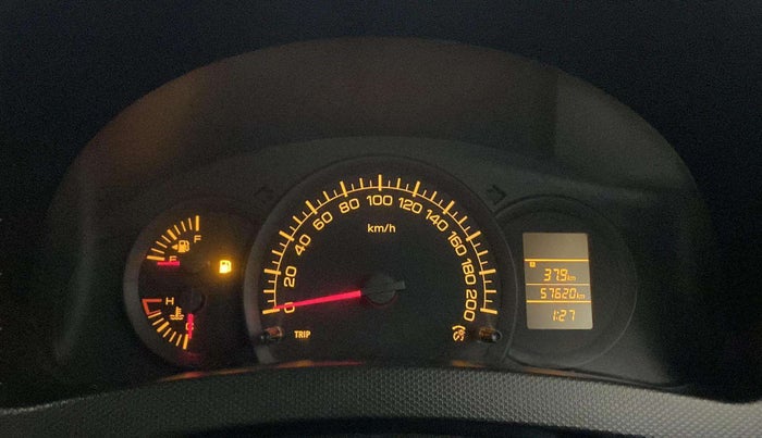 2014 Maruti Swift LXI, Petrol, Manual, 58,272 km, Odometer Image