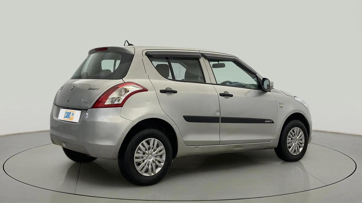 2014 Maruti Swift LXI, Petrol, Manual, 58,338 km, Right Back Diagonal