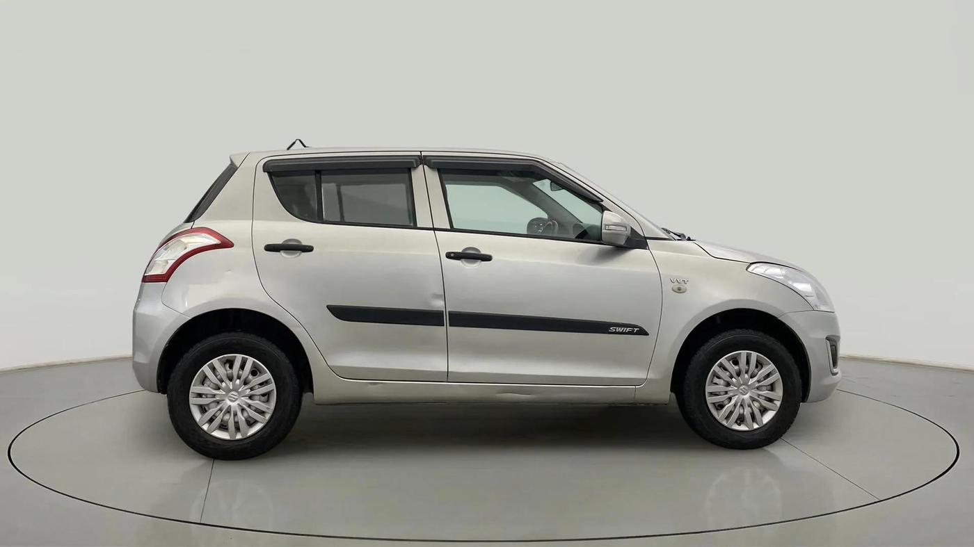 2014 Maruti Swift LXI, Petrol, Manual, 58,338 km, Right Side View