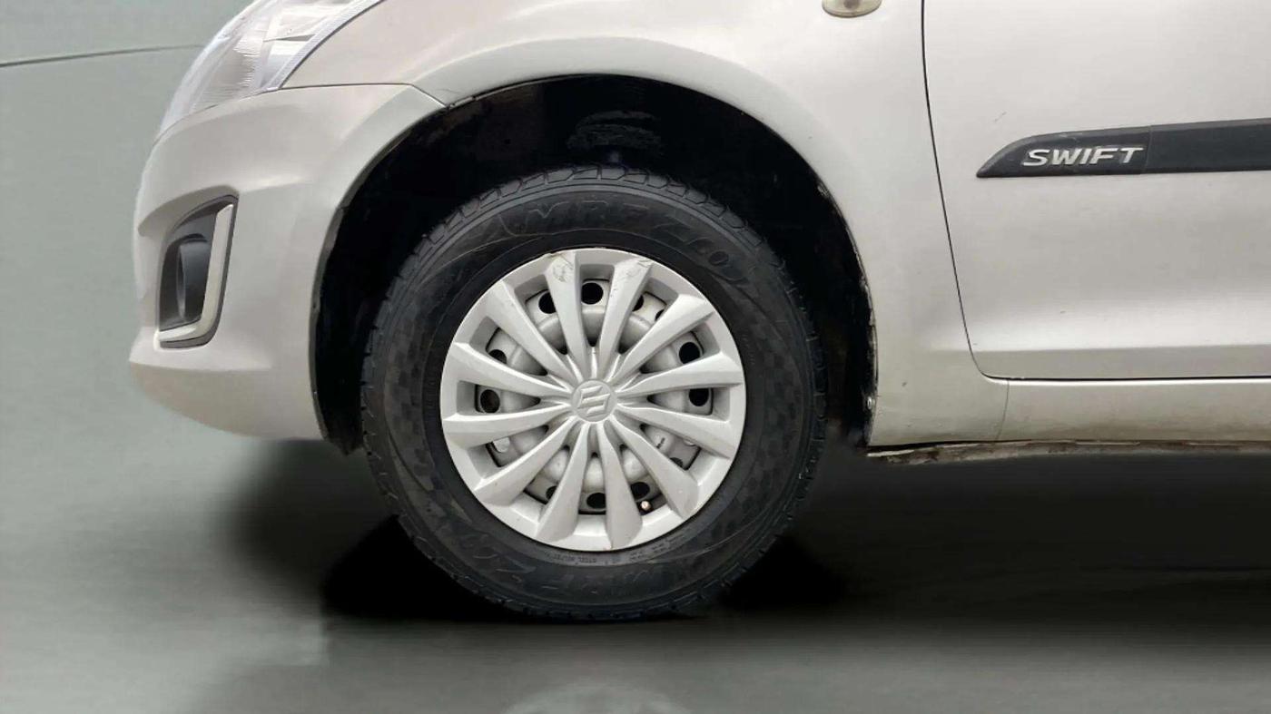2014 Maruti Swift LXI, Petrol, Manual, 58,338 km, Left Front Wheel