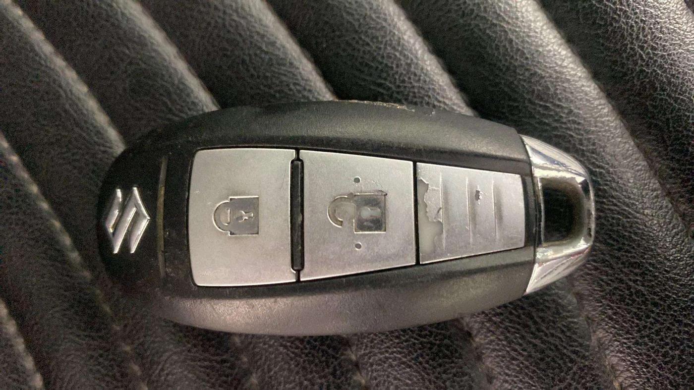 2017 Maruti Baleno ALPHA CVT PETROL 1.2, Petrol, Automatic, 54,352 km, Key Close Up