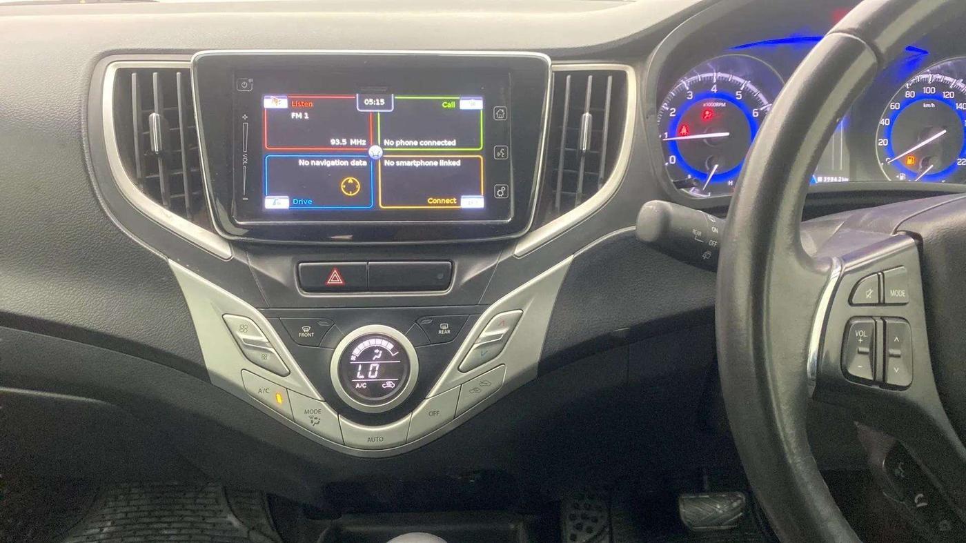 2017 Maruti Baleno ALPHA CVT PETROL 1.2, Petrol, Automatic, 54,352 km, Air Conditioner