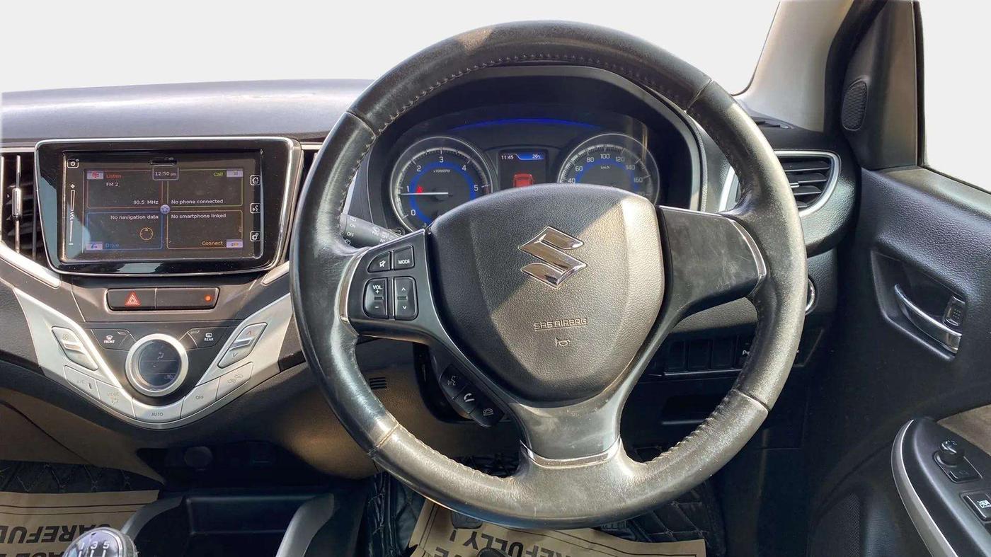 2016 Maruti Baleno ALPHA DIESEL 1.3, Diesel, Manual, 64,530 km, Steering Wheel Close Up