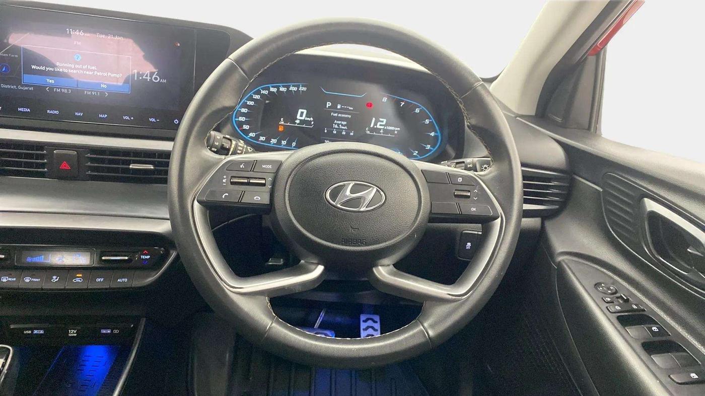 2021 Hyundai NEW I20 ASTA 1.0 GDI TURBO DCT, Petrol, Automatic, 21,181 km, Steering Wheel Close Up