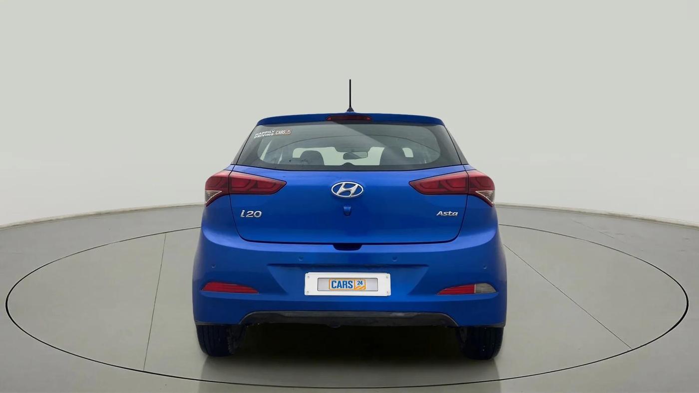2017 Hyundai Elite i20 ASTA 1.2, Petrol, Manual, 24,044 km, Back/Rear