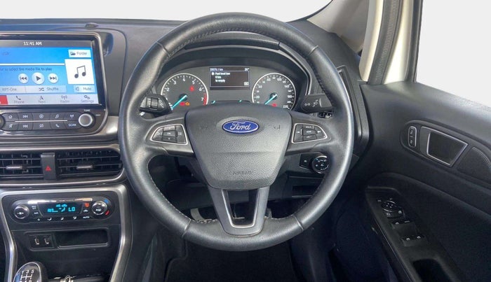 2019 Ford Ecosport TITANIUM 1.5L PETROL, Petrol, Manual, 28,671 km, Steering Wheel Close Up