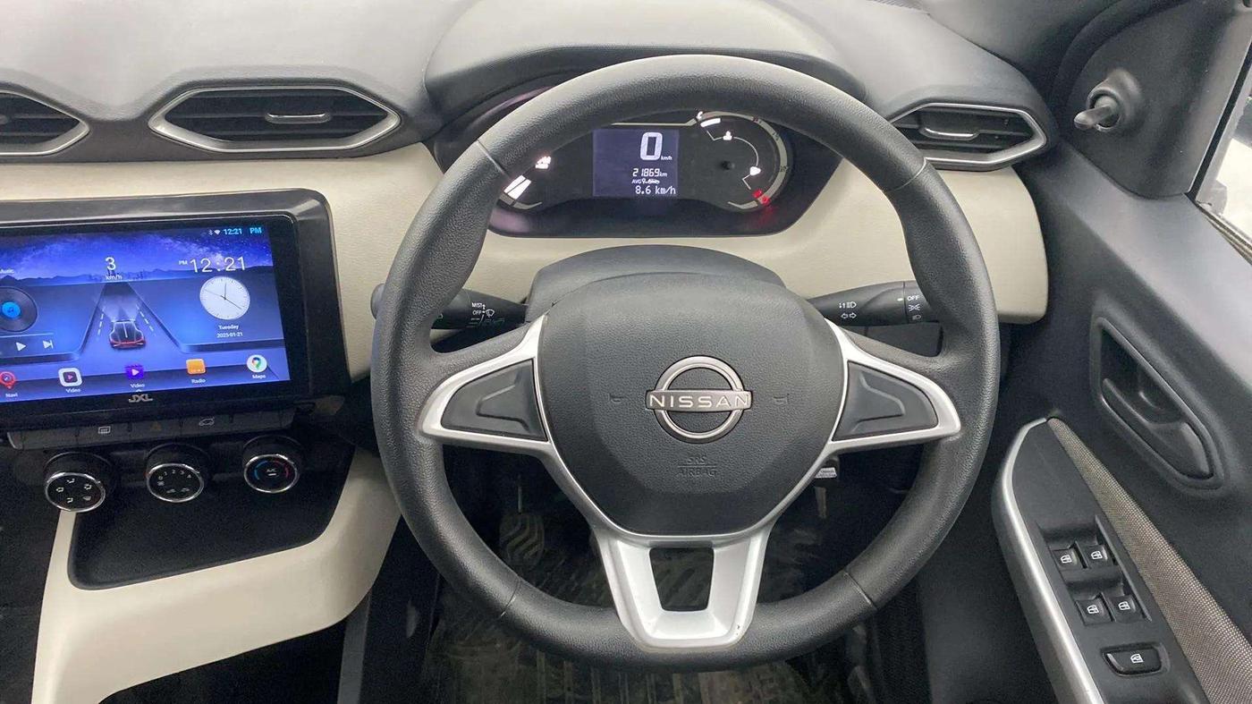 2021 Nissan MAGNITE XE, Petrol, Manual, 21,905 km, Steering Wheel Close Up