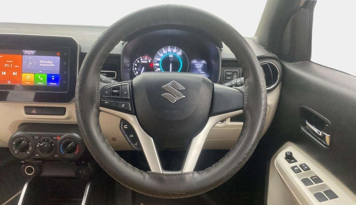 2022 Maruti IGNIS ZETA 1.2 AMT, Petrol, Automatic, 9,227 km, Steering Wheel Close Up