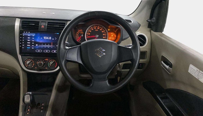 2014 Maruti Celerio VXI AMT, Petrol, Automatic, 60,524 km, Steering Wheel Close Up