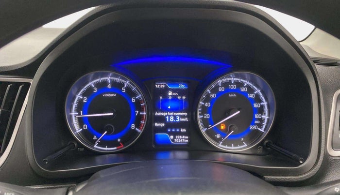 2020 Maruti Baleno ZETA PETROL 1.2, CNG, Manual, 70,322 km, Odometer Image