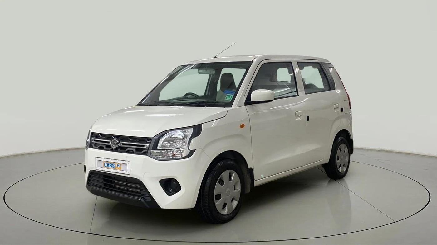 2021 Maruti New Wagon-R VXI 1.0, Petrol, Manual, 1,265 km, Left Front Diagonal