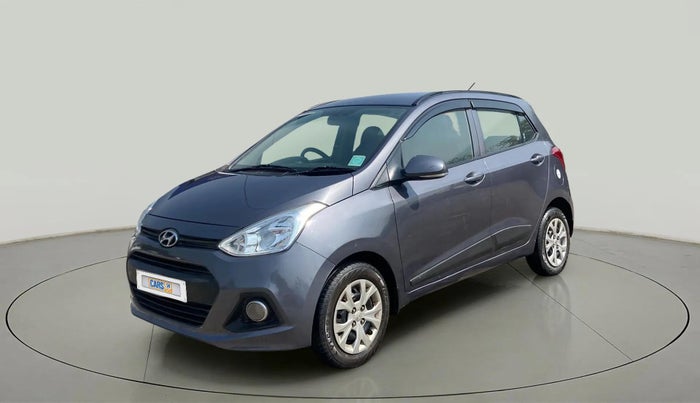 2016 Hyundai Grand i10 SPORTZ 1.2 KAPPA VTVT, Petrol, Manual, 92,495 km, Left Front Diagonal