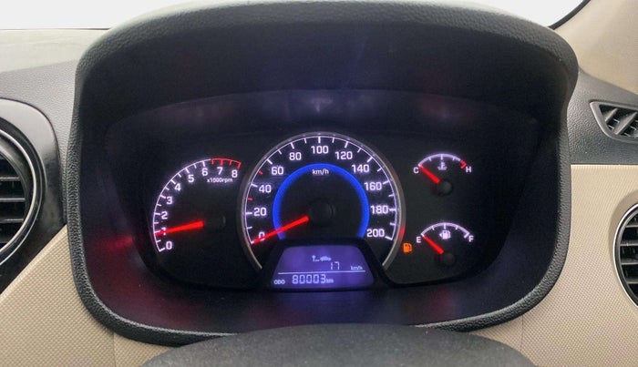 2016 Hyundai Grand i10 SPORTZ 1.2 KAPPA VTVT, Petrol, Manual, 80,054 km, Odometer Image