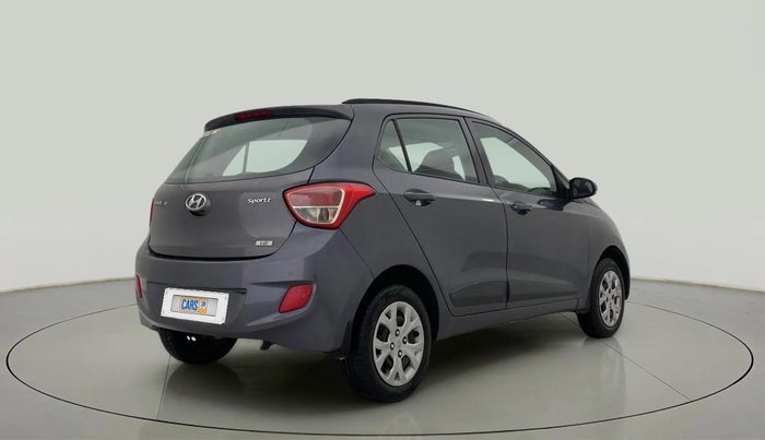 2016 Hyundai Grand i10 SPORTZ 1.2 KAPPA VTVT, Petrol, Manual, 80,054 km, Right Back Diagonal