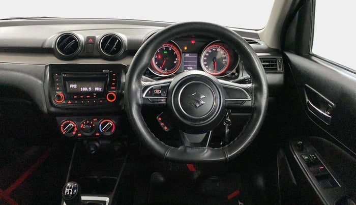 2020 Maruti Swift VXI, Petrol, Manual, 9,545 km, Steering Wheel Close Up