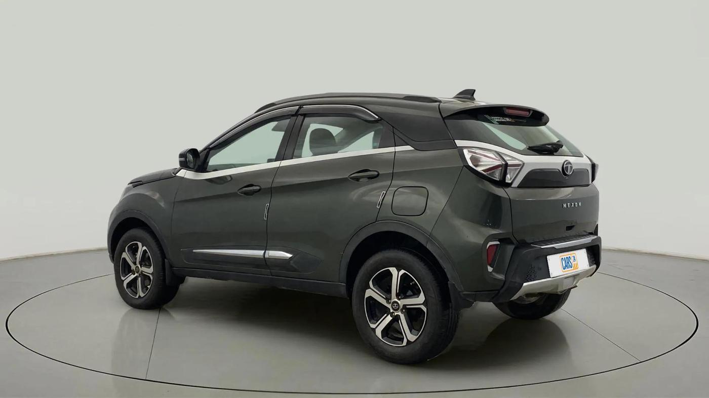 2021 Tata NEXON XZ PLUS PETROL, Petrol, Manual, 29,341 km, Left Back Diagonal