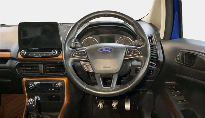 2020 Ford Ecosport TITANIUM 1.5 SPORTS(SUNROOF) PETROL, Petrol, Manual, 41,480 km, Steering Wheel Close Up