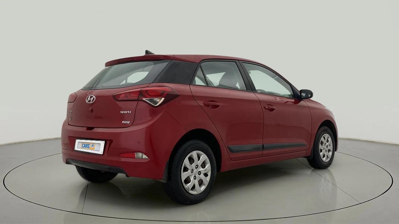 2015 Hyundai Elite i20 SPORTZ 1.2, CNG, Manual, 33,181 km, Right Back Diagonal