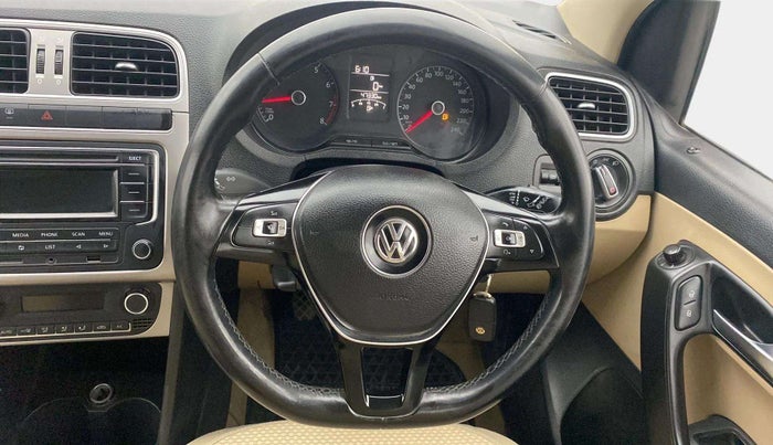 2015 Volkswagen Polo HIGHLINE1.2L, Petrol, Manual, 47,189 km, Steering Wheel Close Up