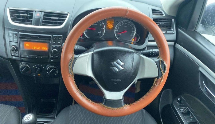 2017 Maruti Swift VXI O, Petrol, Manual, 38,833 km, Steering Wheel Close Up