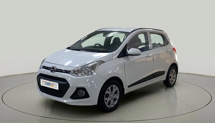 2016 Hyundai Grand i10 SPORTZ 1.2 KAPPA VTVT, Petrol, Manual, 63,482 km, Left Front Diagonal