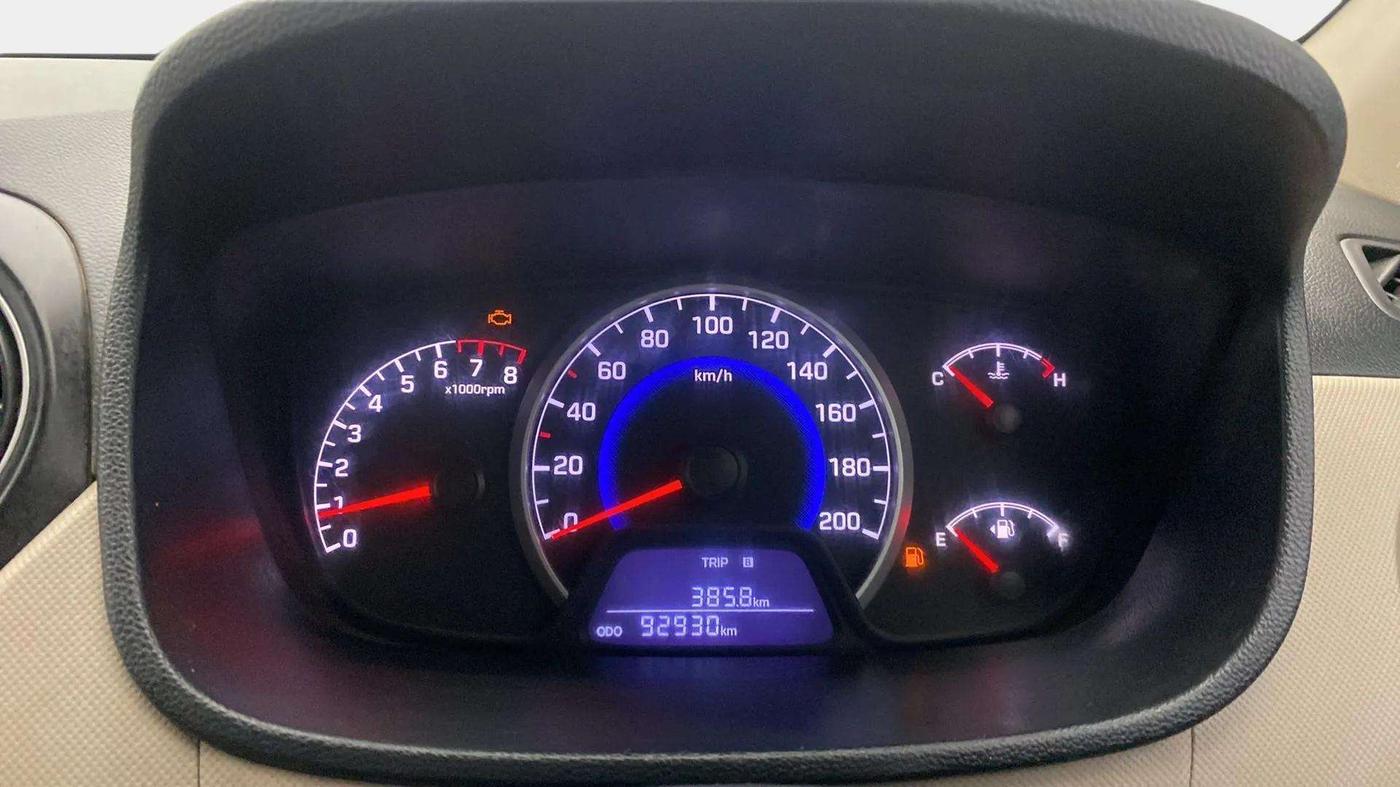 2019 Hyundai Grand i10 MAGNA 1.2 KAPPA VTVT, CNG, Manual, 93,492 km, Odometer Image