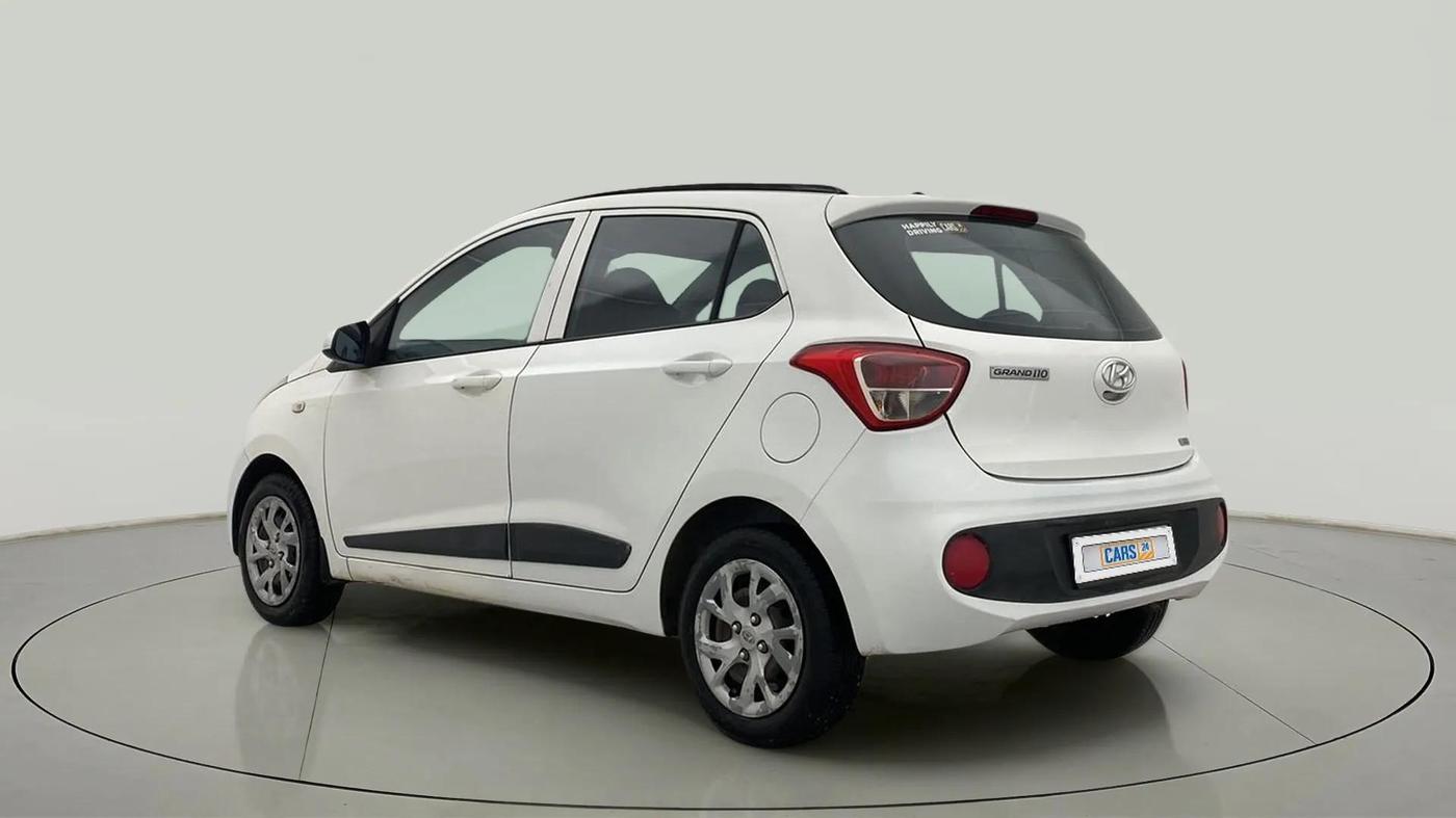 2019 Hyundai Grand i10 MAGNA 1.2 KAPPA VTVT, CNG, Manual, 93,492 km, Left Back Diagonal
