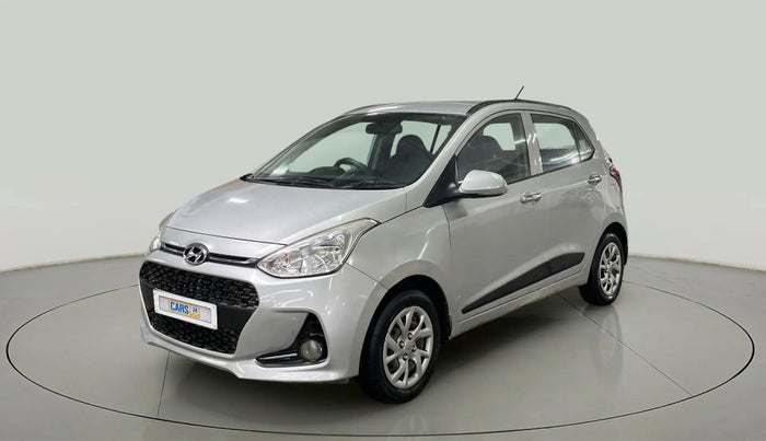2018 Hyundai Grand i10 SPORTZ 1.2 KAPPA VTVT, Petrol, Manual, 45,269 km, Left Front Diagonal