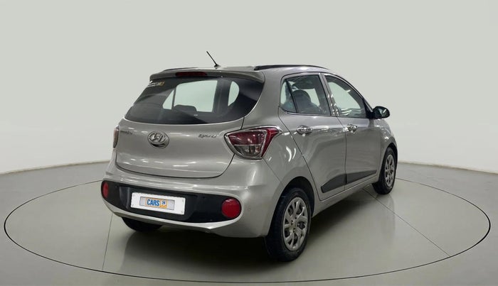 2018 Hyundai Grand i10 SPORTZ 1.2 KAPPA VTVT, Petrol, Manual, 45,269 km, Right Back Diagonal