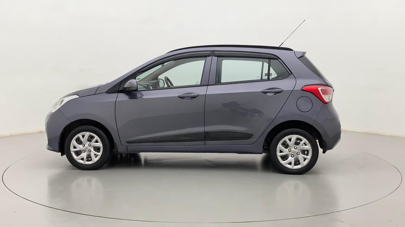 2017 Hyundai Grand i10 Sportz(O) 1.2 MT, Petrol, Manual, 33,332 km, Left Side