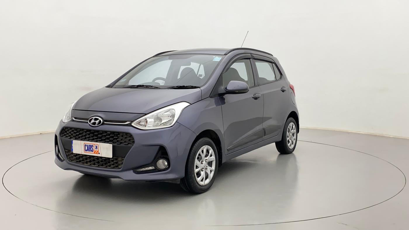 2017 Hyundai Grand i10 Sportz(O) 1.2 MT, Petrol, Manual, 33,332 km, Left Front Diagonal
