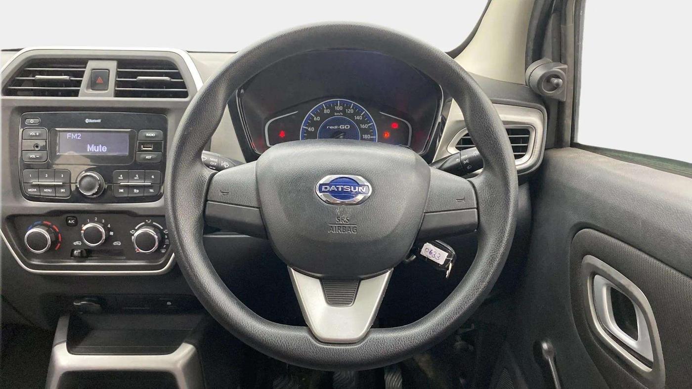 2020 Datsun Redi Go T, Petrol, Manual, 32,687 km, Steering Wheel Close Up
