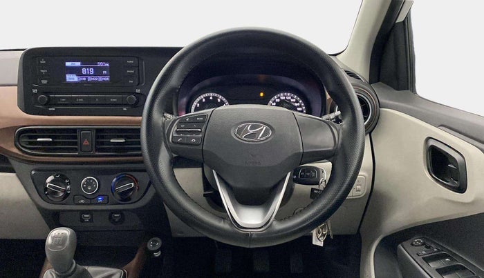 2021 Hyundai AURA S 1.2 CNG, CNG, Manual, 39,579 km, Steering Wheel Close Up