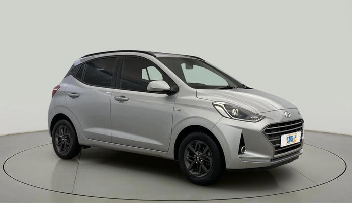 2020 Hyundai GRAND I10 NIOS SPORTZ AMT 1.2 KAPPA VTVT, Petrol, Automatic, 17,090 km, Right Front Diagonal