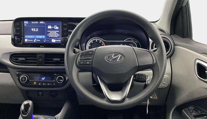 2020 Hyundai GRAND I10 NIOS SPORTZ AMT 1.2 KAPPA VTVT, Petrol, Automatic, 17,090 km, Steering Wheel Close Up