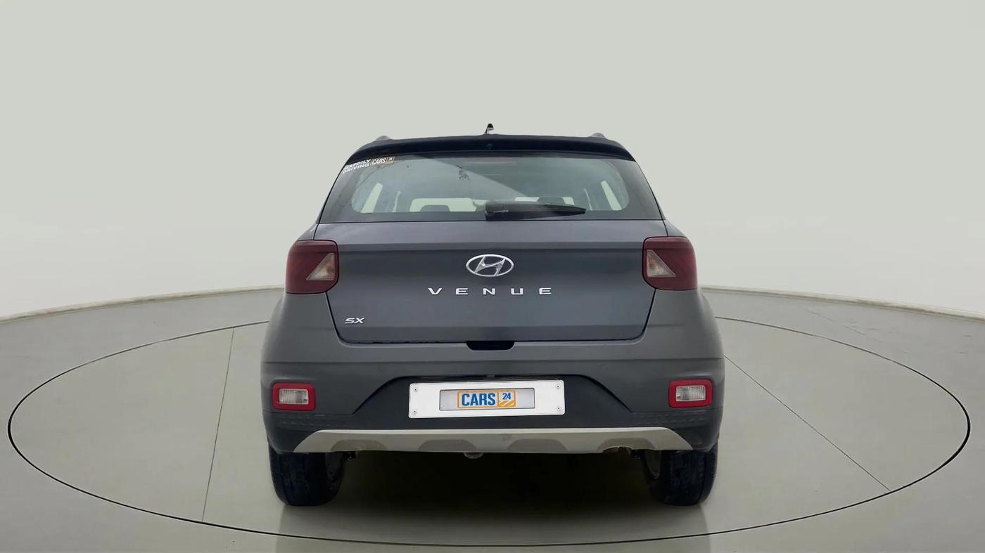 2020 Hyundai VENUE SX 1.0 (O) TURBO IMT DUAL TONE, Petrol, Manual, 39,387 km, Back/Rear