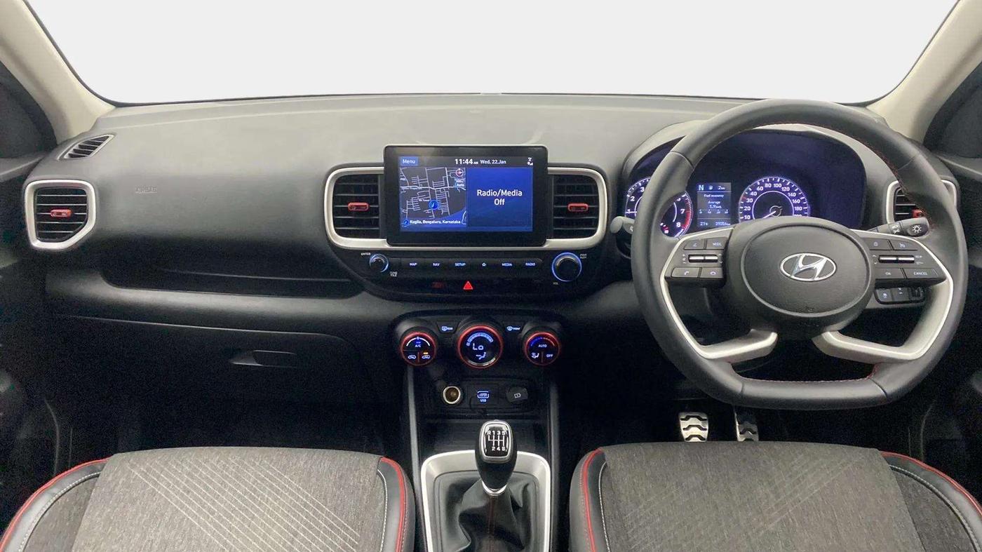 2020 Hyundai VENUE SX 1.0 (O) TURBO IMT DUAL TONE, Petrol, Manual, 39,387 km, Dashboard