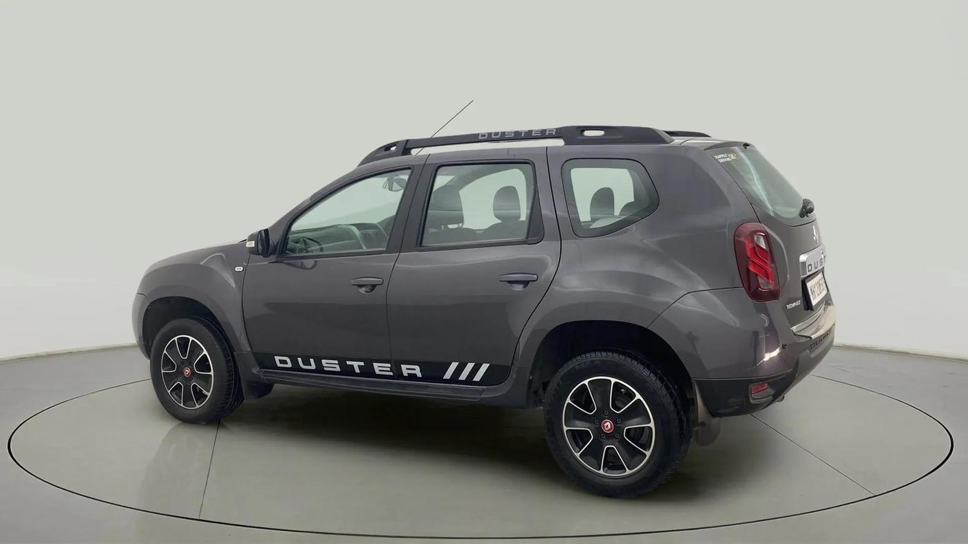 2018 Renault Duster RXS CVT, Petrol, Automatic, 55,998 km, Left Back Diagonal