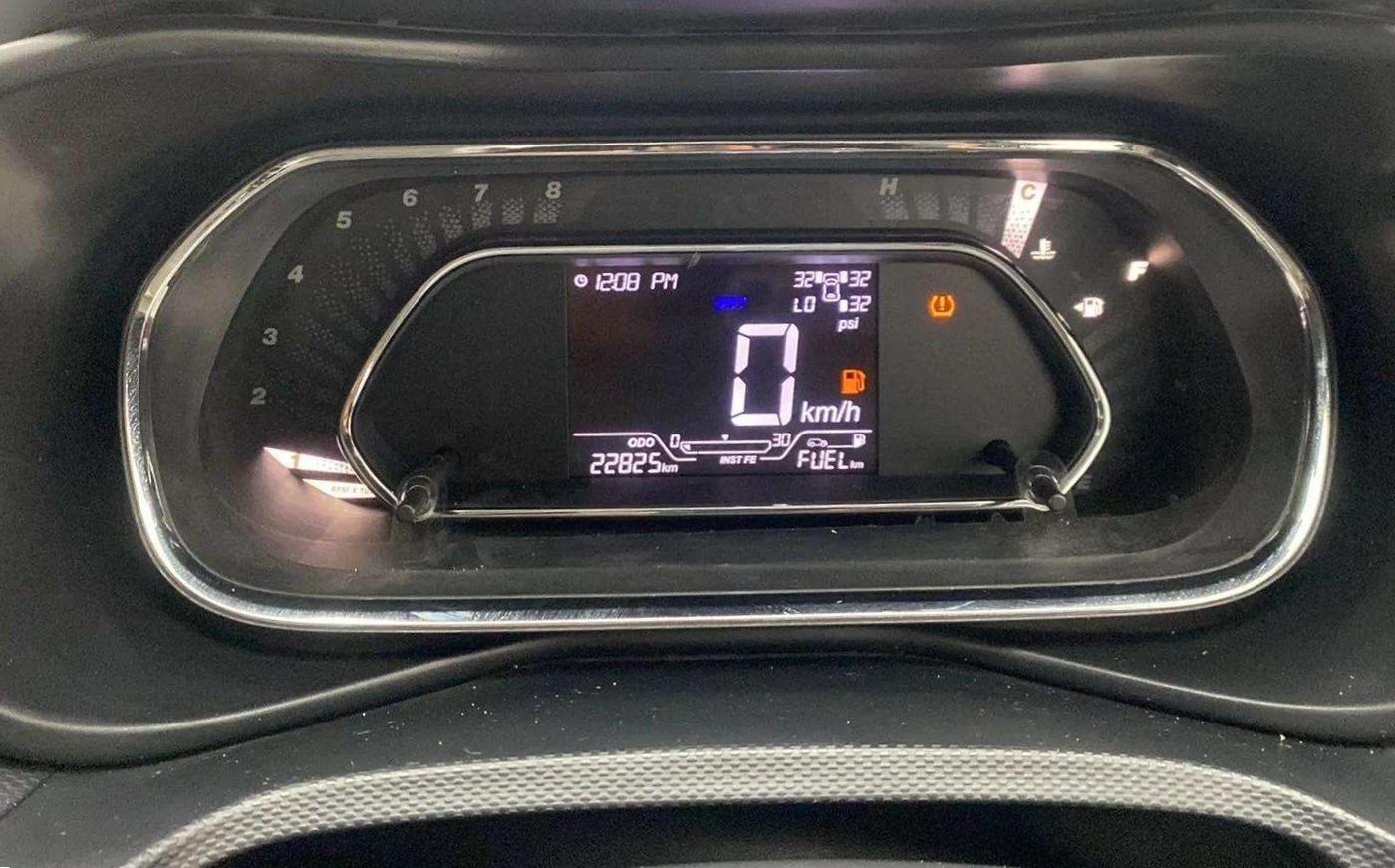 2020 Tata NEXON XZ PLUS (O) PETROL DUAL TONE, Petrol, Manual, 22,825 km, Odometer Image
