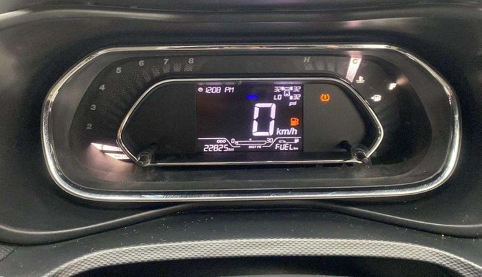 2020 Tata NEXON XZ PLUS (O) PETROL DUAL TONE, Petrol, Manual, 22,825 km, Odometer Image