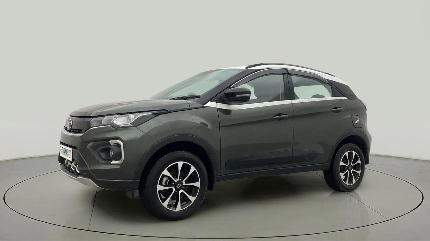 2020 Tata NEXON XZ PLUS (O) PETROL DUAL TONE, Petrol, Manual, 22,825 km, Left Front Diagonal