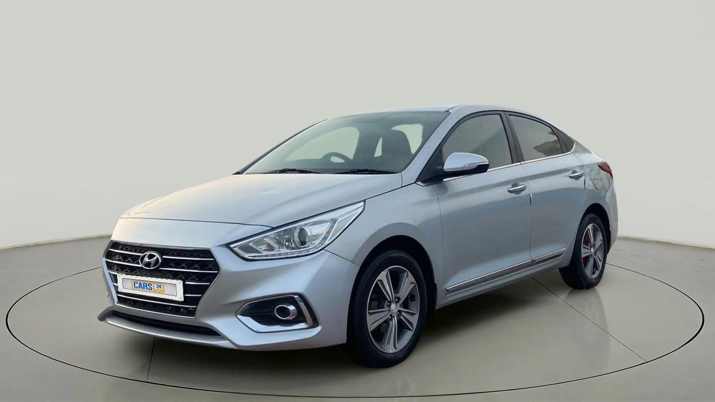 2017 Hyundai Verna 1.6 VTVT SX O, Petrol, Manual, 78,754 km, Left Front Diagonal