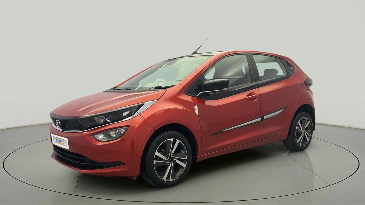 2021 Tata ALTROZ XZ I-TURBO PETROL, Petrol, Manual, 48,090 km, Left Front Diagonal